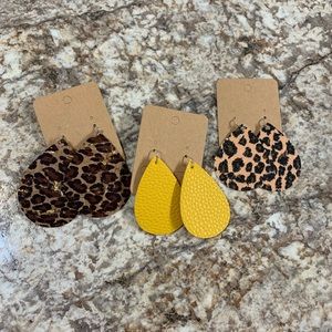 3 pair of earrings for $15